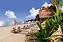Poppies sign on the beach